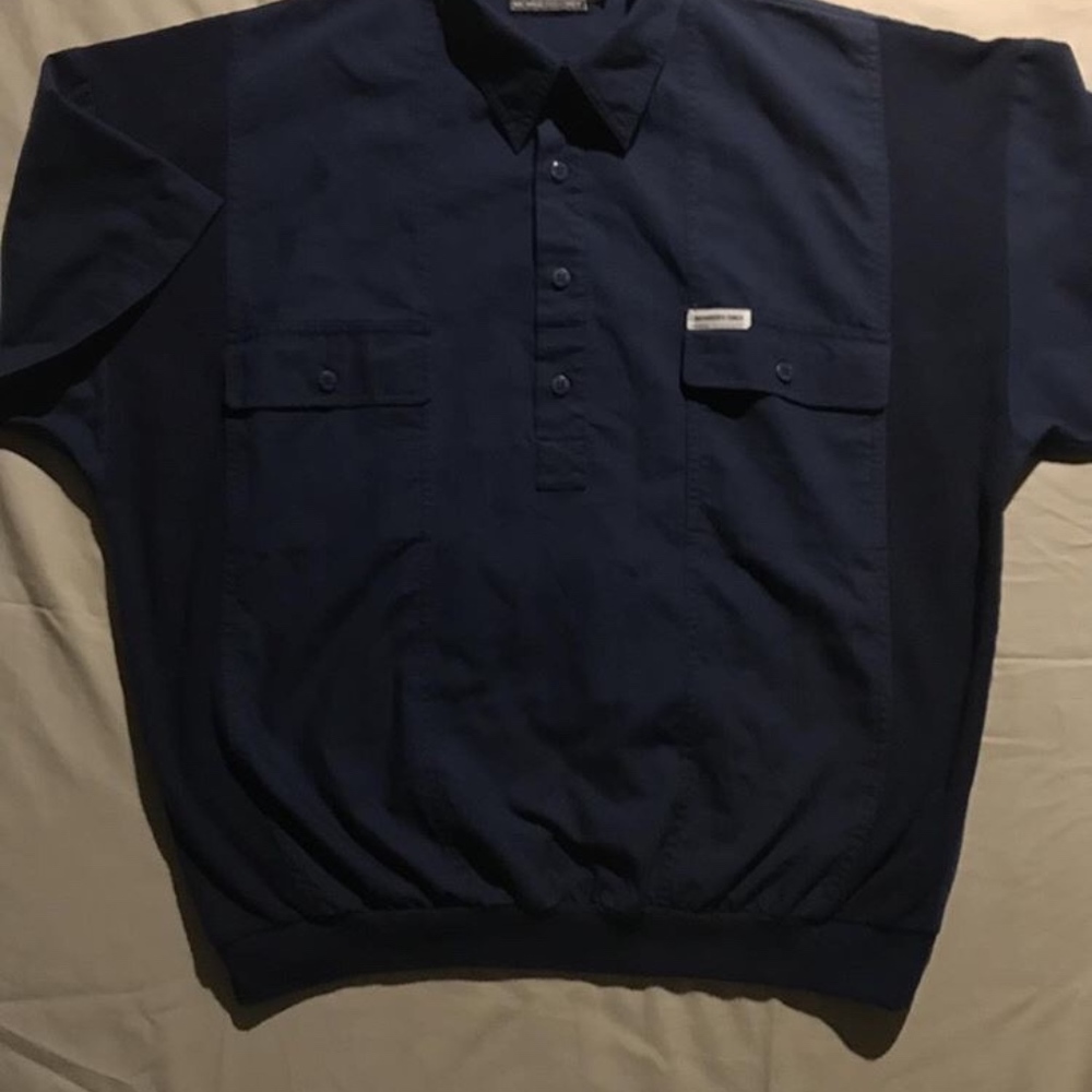 Vintage Members Only Navy Shirt